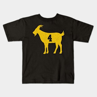 boston hockey goat Kids T-Shirt